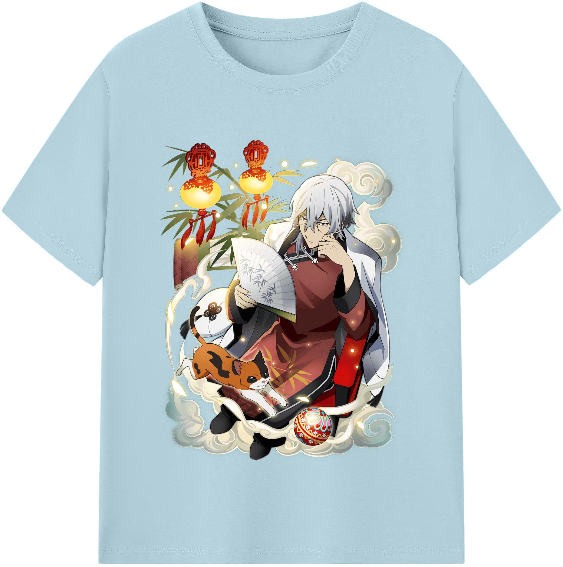 （画像用） 文豪ストレイドッグス Bungo Stray Dogs 綿100％半袖Tシャツ（フロントプリント）